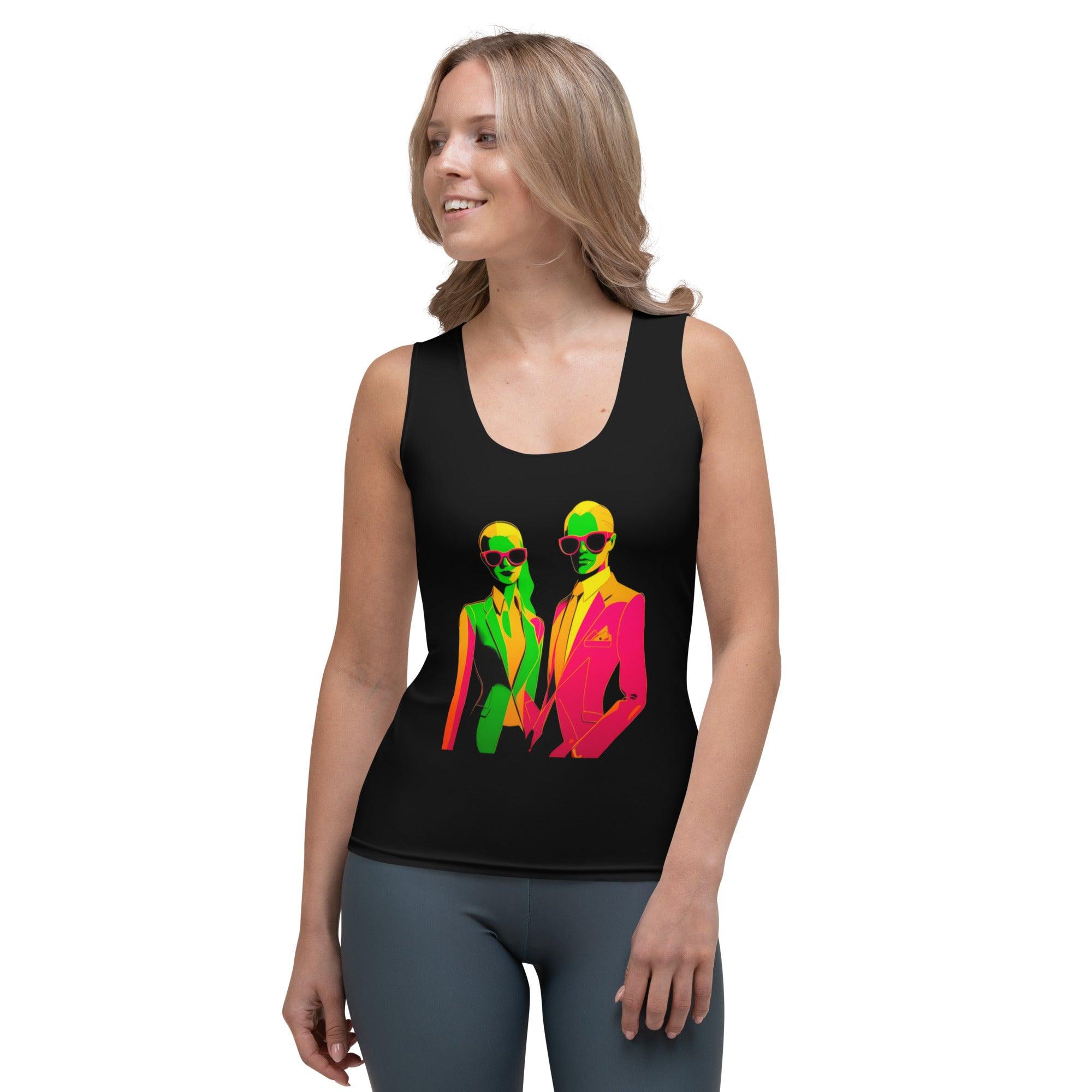 Chic Canvas Creations All-Over Print Women's Tank Top - Beyond T-shirts