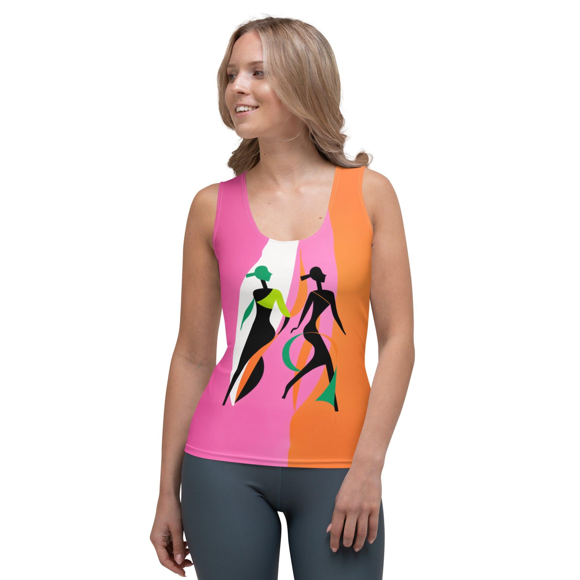 Street Art Statement All-Over Print Women's Tank Top - Beyond T-shirts