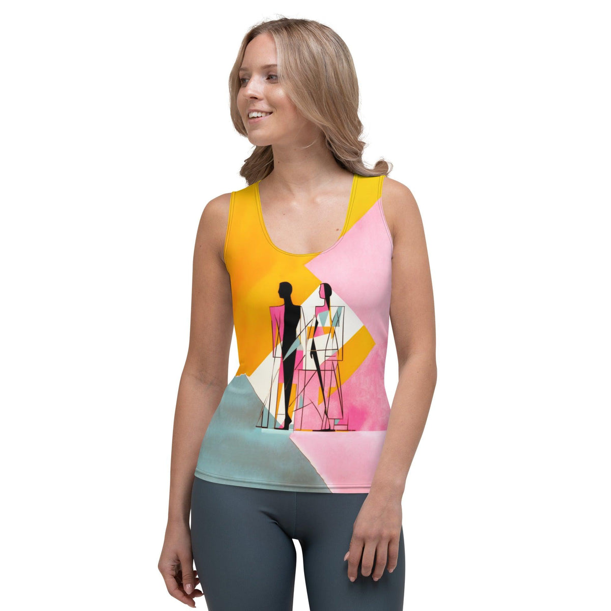 Creative Canvas All-Over Print Women's Tank Top - Beyond T-shirts