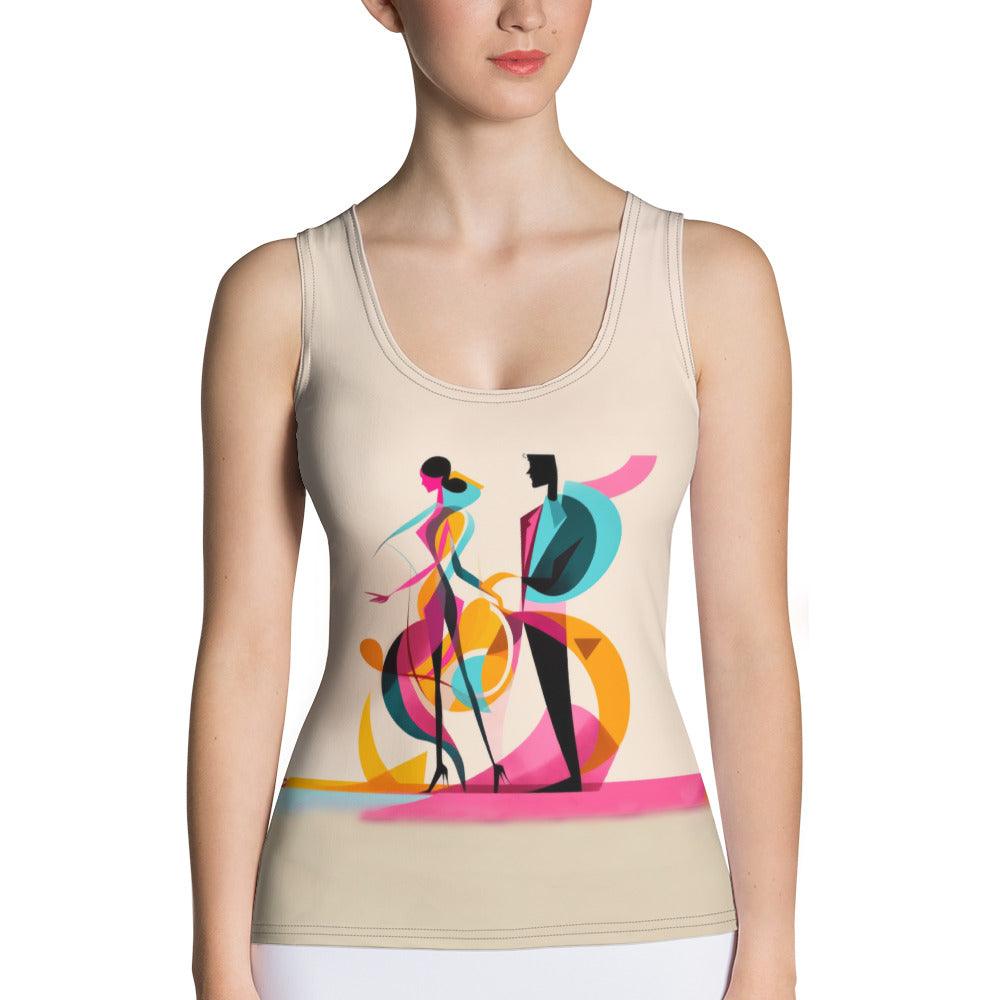 Artistic Imagination All-Over Print Women's Tank Top - Beyond T-shirts