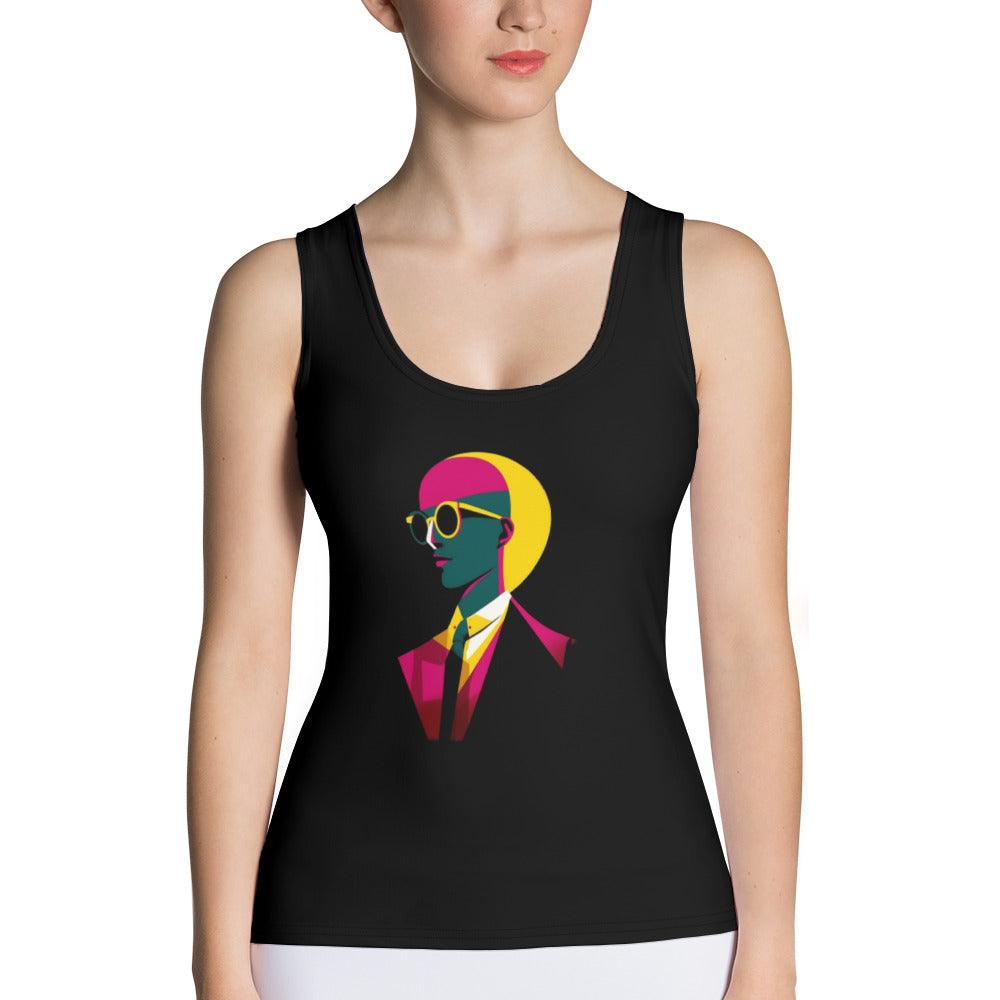 Modern Artistry Mastery All-Over Print Women's Tank Top - Beyond T-shirts