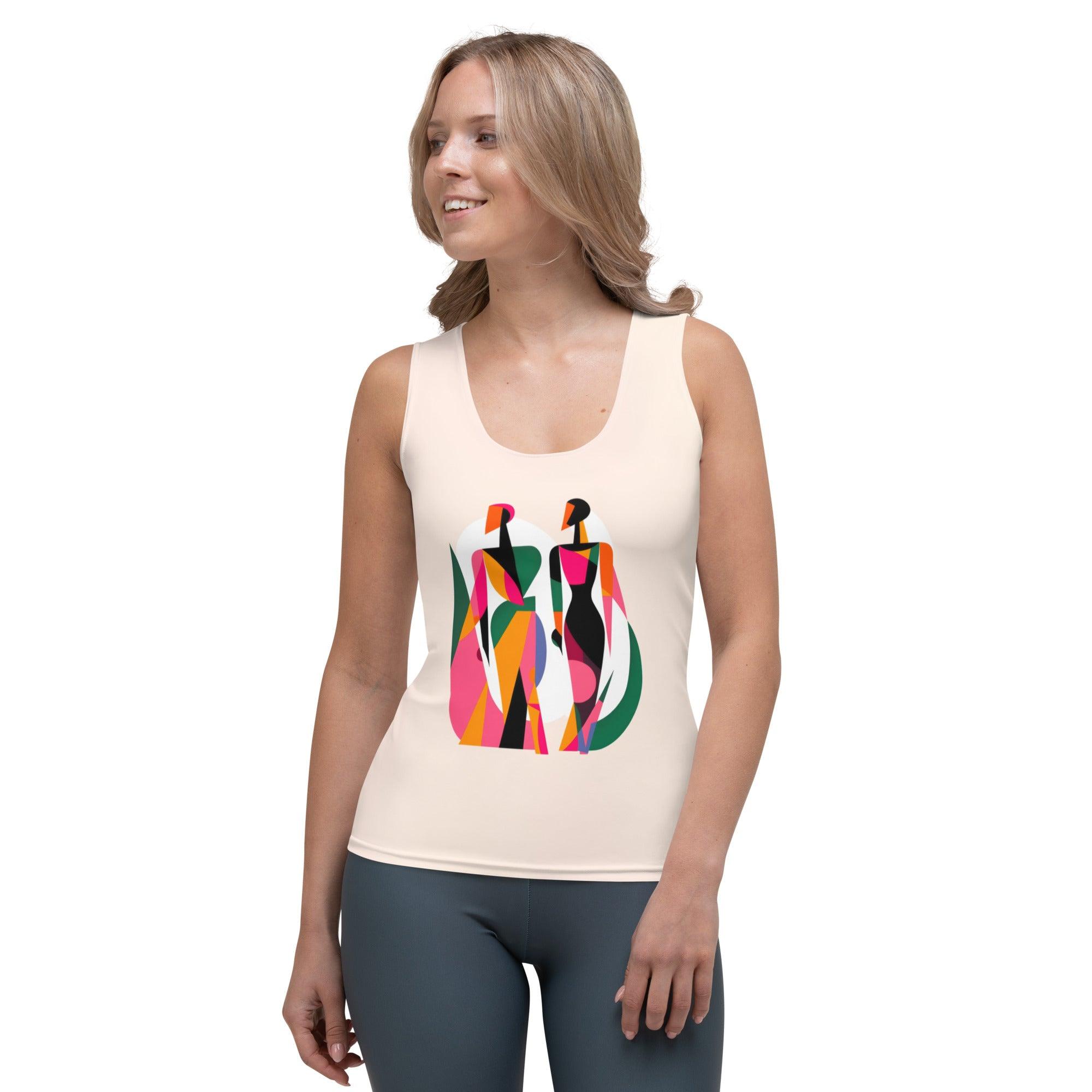 Urban Artistry Unleashed All-Over Print Women's Tank Top - Beyond T-shirts