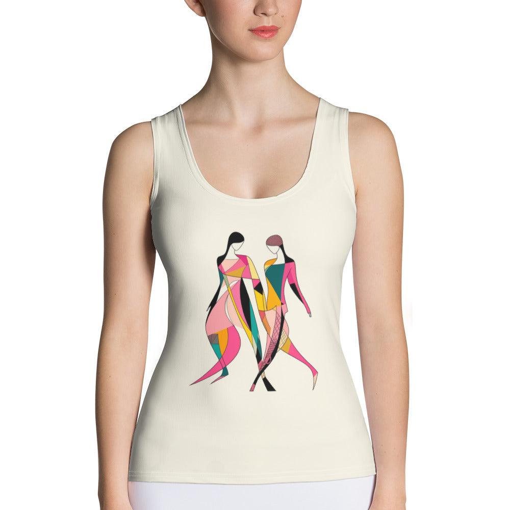 Artistic Reverie All-Over Print Women's Tank Top - Beyond T-shirts