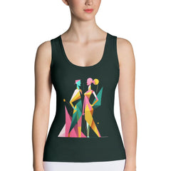 Artful Aesthetics All-Over Print Women's Tank Top - Beyond T-shirts