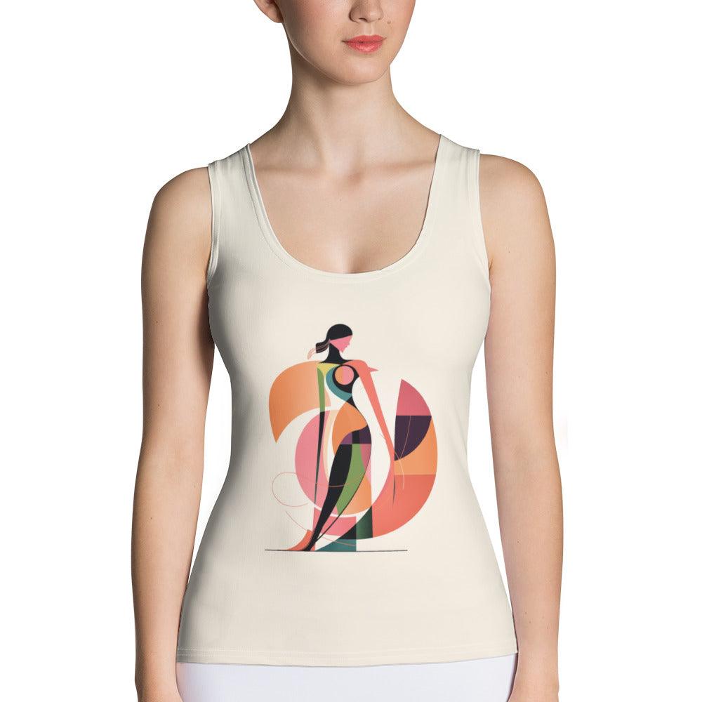 Vibrant Vogue Vision All-Over Print Women's Tank Top - Beyond T-shirts