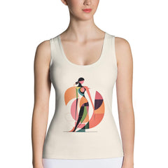 Vibrant Vogue Vision All-Over Print Women's Tank Top - Beyond T-shirts