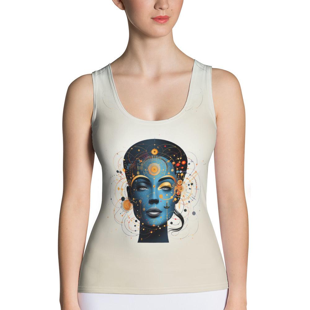 Vivid Dreams Abstract Tank Top - Beyond T-shirts