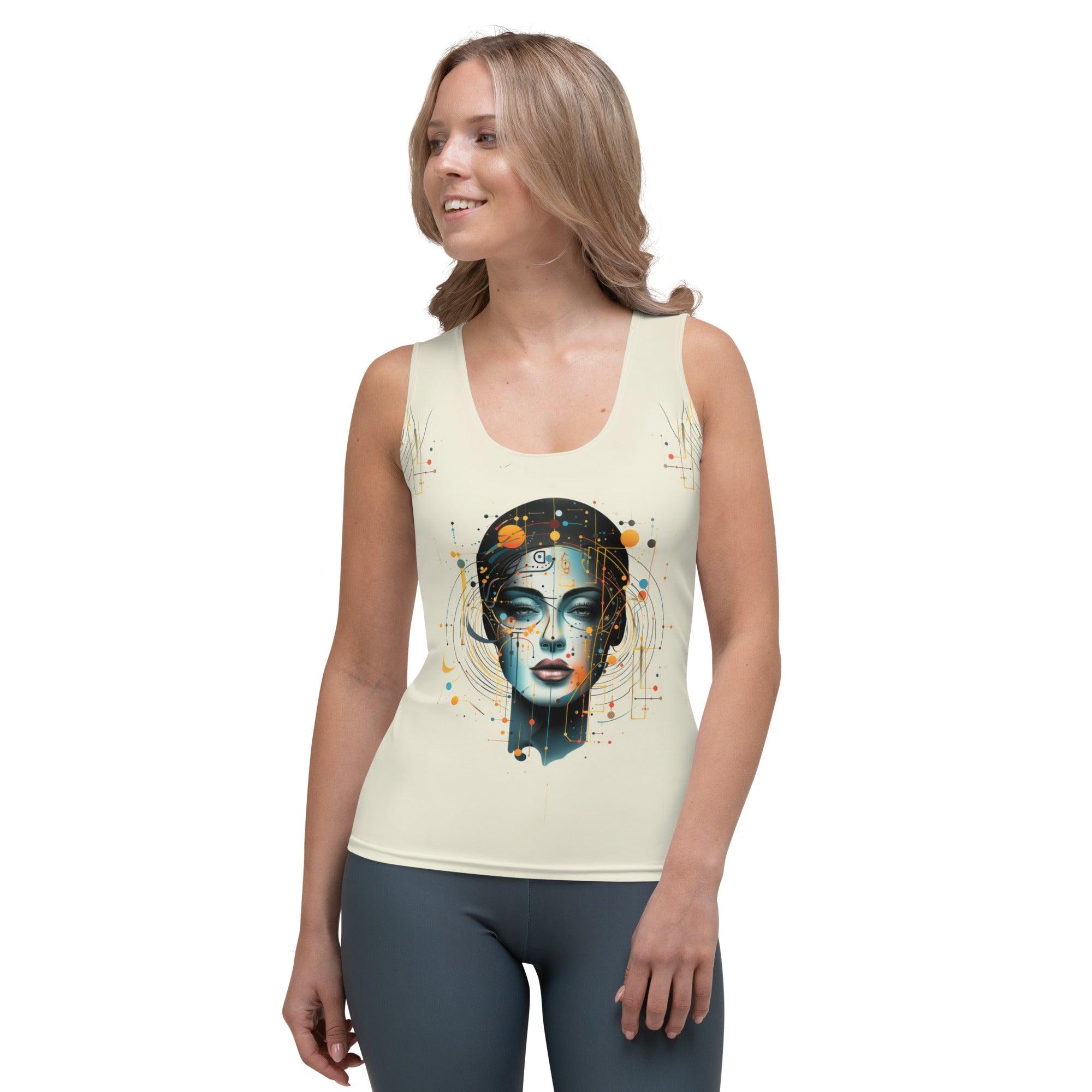 Ethereal Brush Strokes Tank - Beyond T-shirts