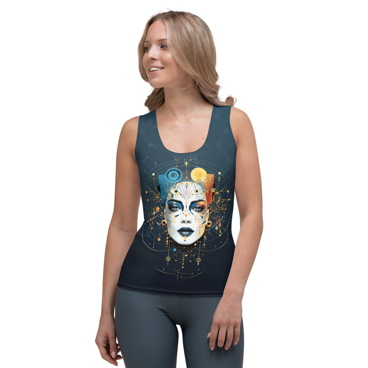 Labyrinth of Colors Sleeveless - Beyond T-shirts