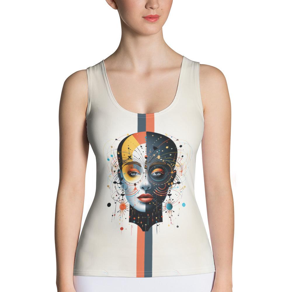 Dreamy Doodles Sleeveless Top - Beyond T-shirts