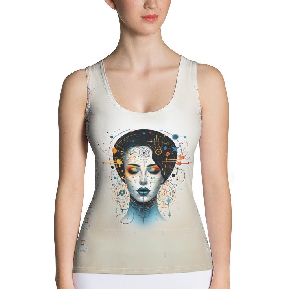 Abstract Aura Tank Top - Beyond T-shirts