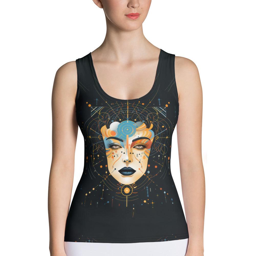 Artistic Allure Tank Top - Beyond T-shirts