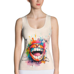 Tuned Toons Caricature Tank Top - Beyond T-shirts