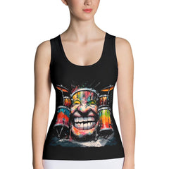 Comical Concertos Caricature Tank Top - Beyond T-shirts