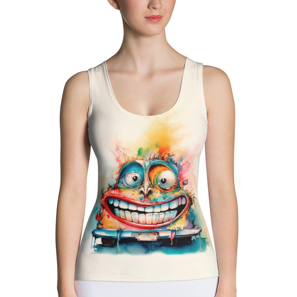 Tuneful Toons Caricature Tank Top - Beyond T-shirts