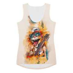 Harmonious Humor Caricature Tank Top - Beyond T-shirts