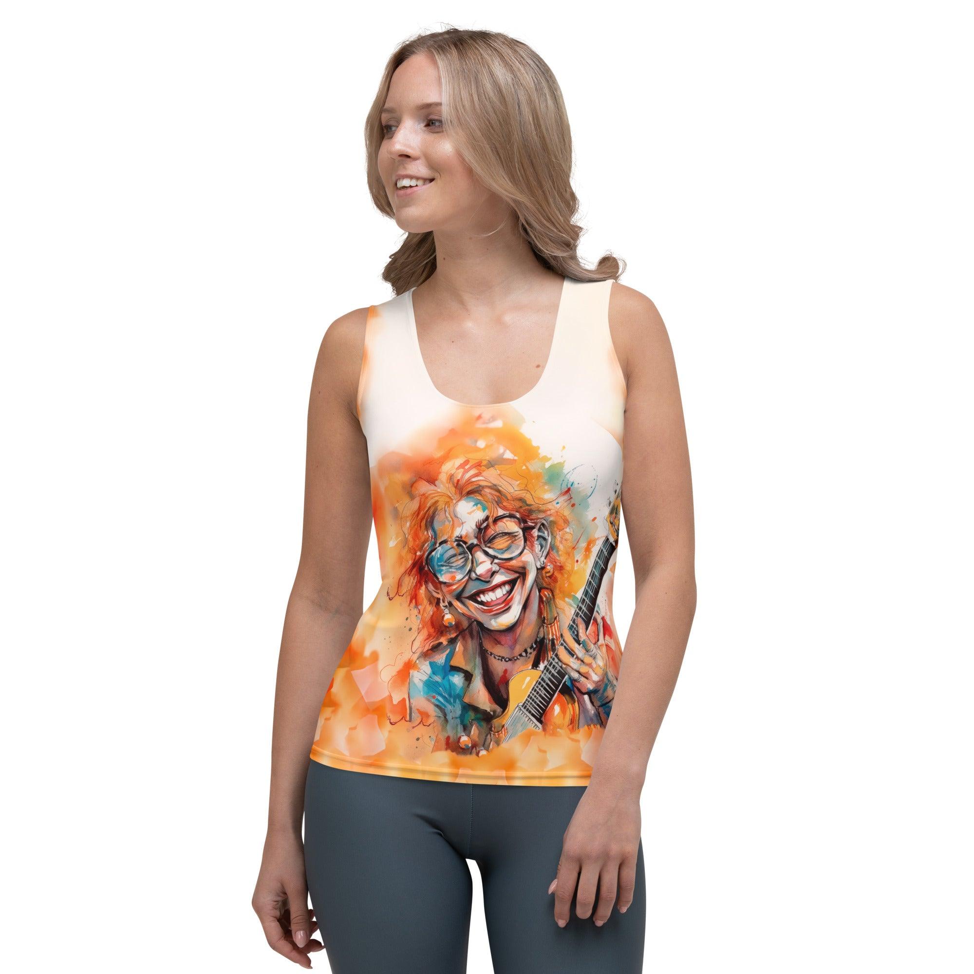 Playful Profiles Caricature Tank Top - Beyond T-shirts