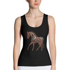 Majestic Mantis Mosaic Tank Top