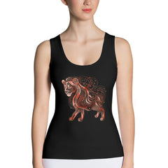 Elegant Elk Ensemble Tank Top