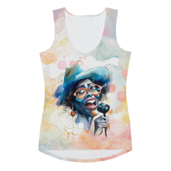 Trumpeter's Tuneful Twirls   Women's Tank Top