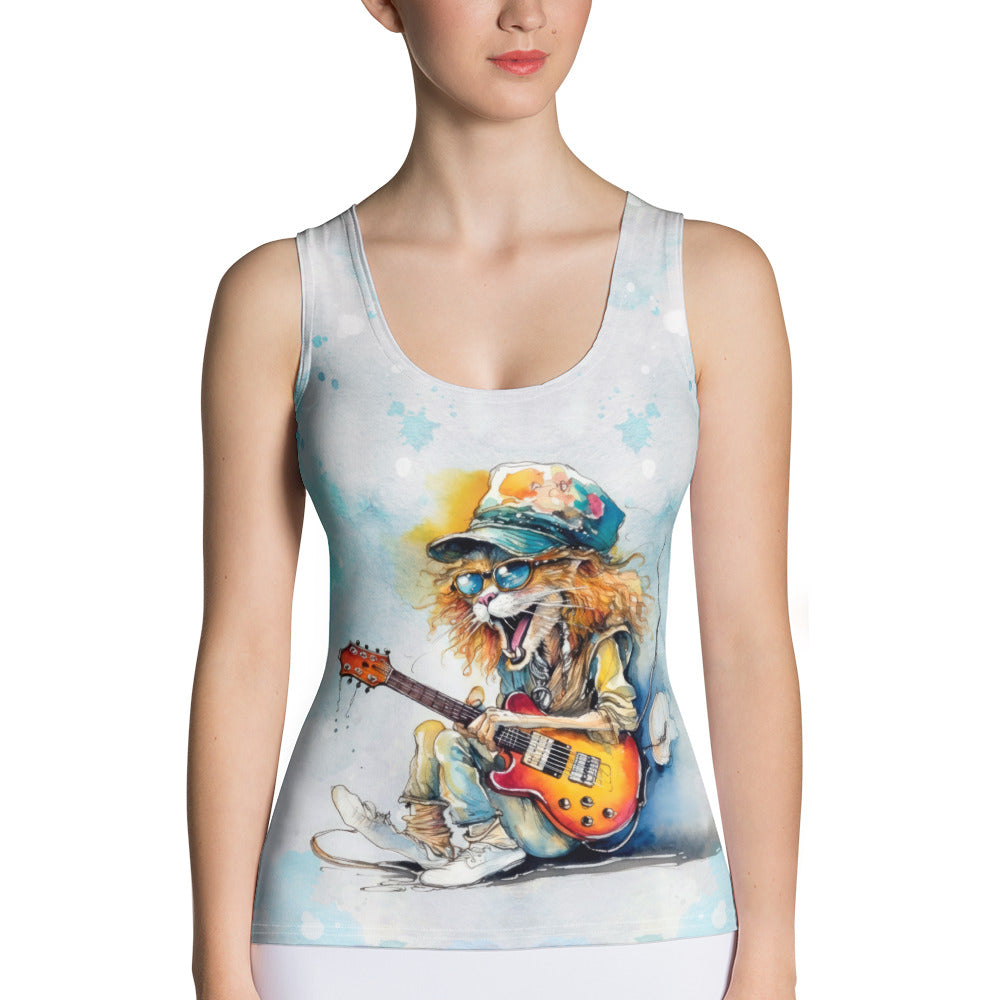 Harmonica's Harmonious Hues  Women's Tank Top