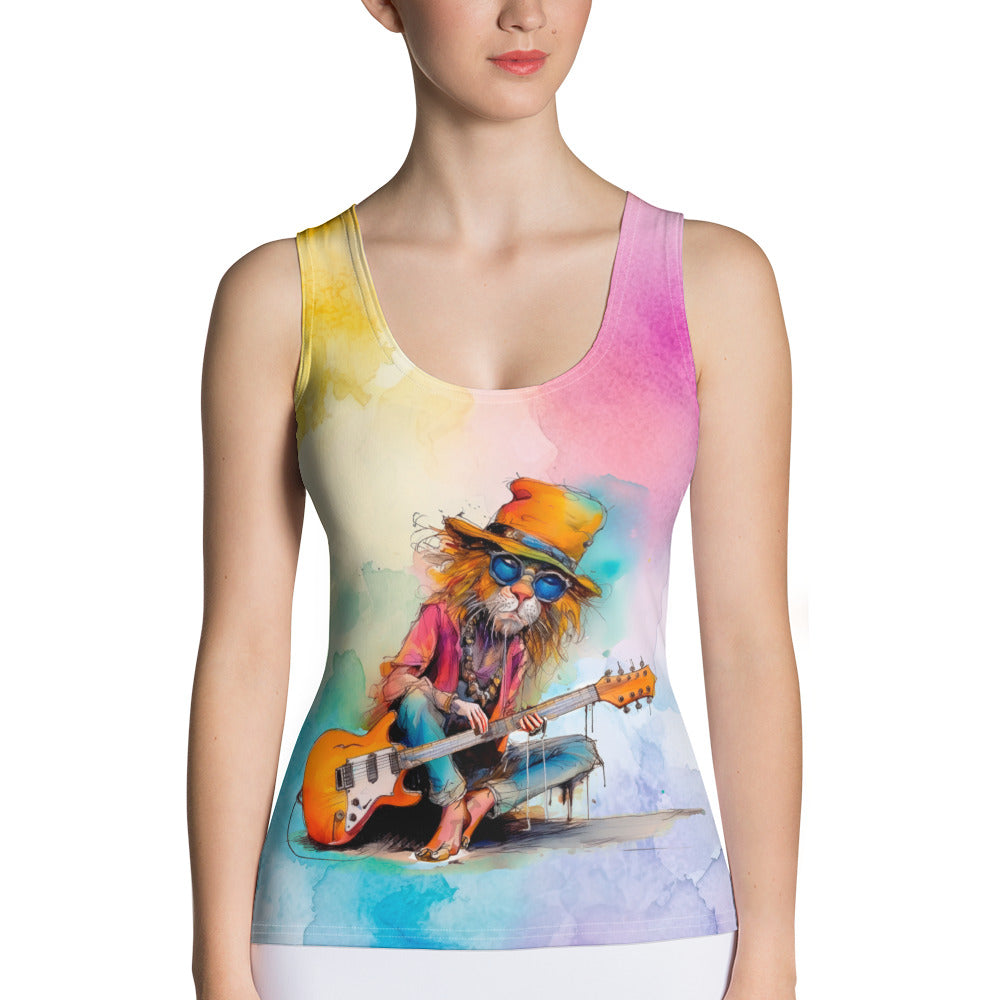 DJ's Dynamic Doodle  Women's Tank Top