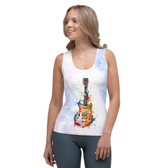 Rapper's Rhythmic Revelry  Women's Tank Top