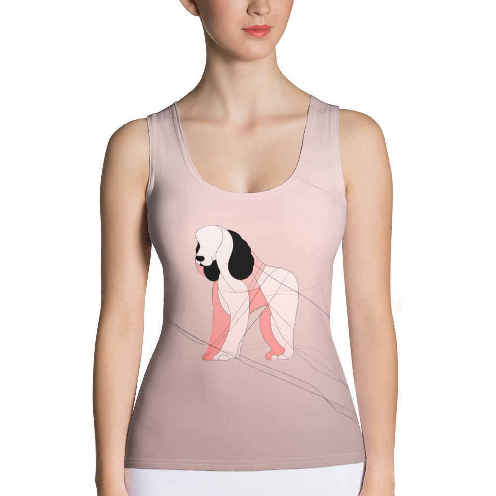 Beagle Bliss Beauty Tank Top