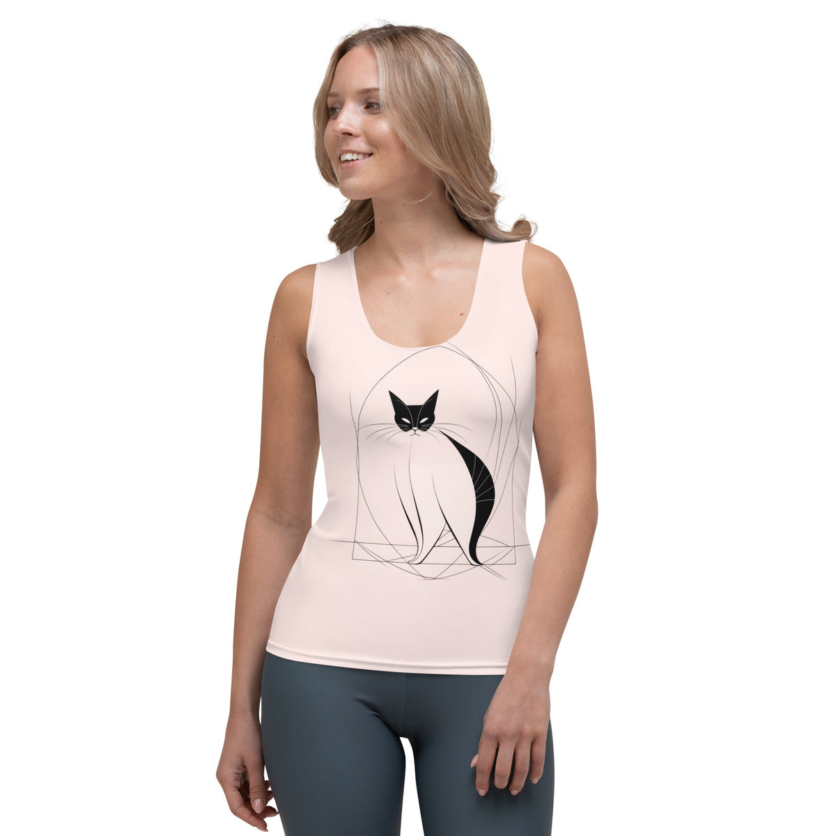 Dapper Devon Rex Drama Tank Top