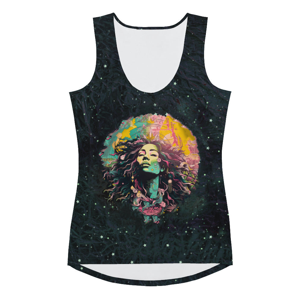 Melodic Muse Medley Sublimation Cut & Sew Tank Top