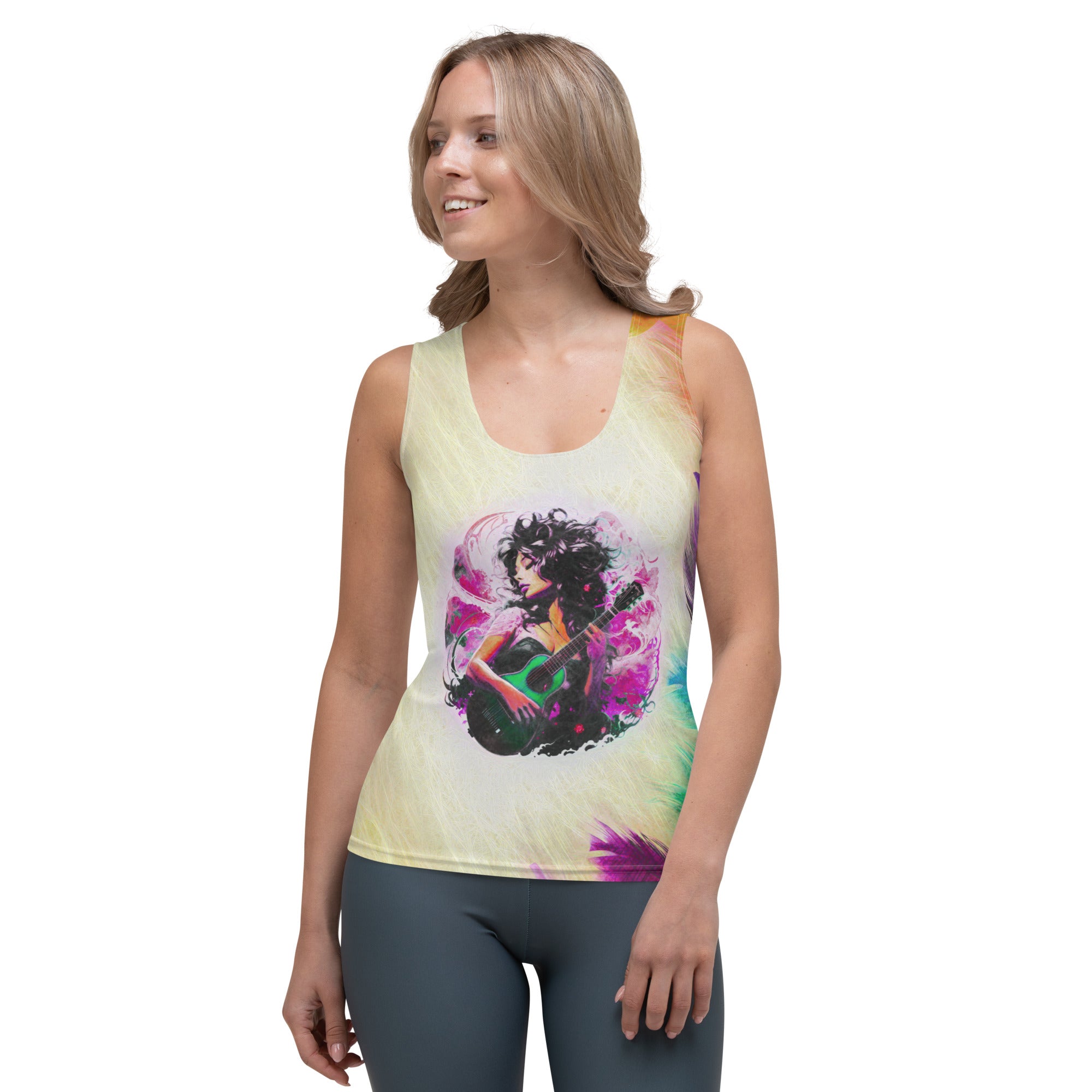 Treble Tapestry Trails Sublimation Cut & Sew Tank Top