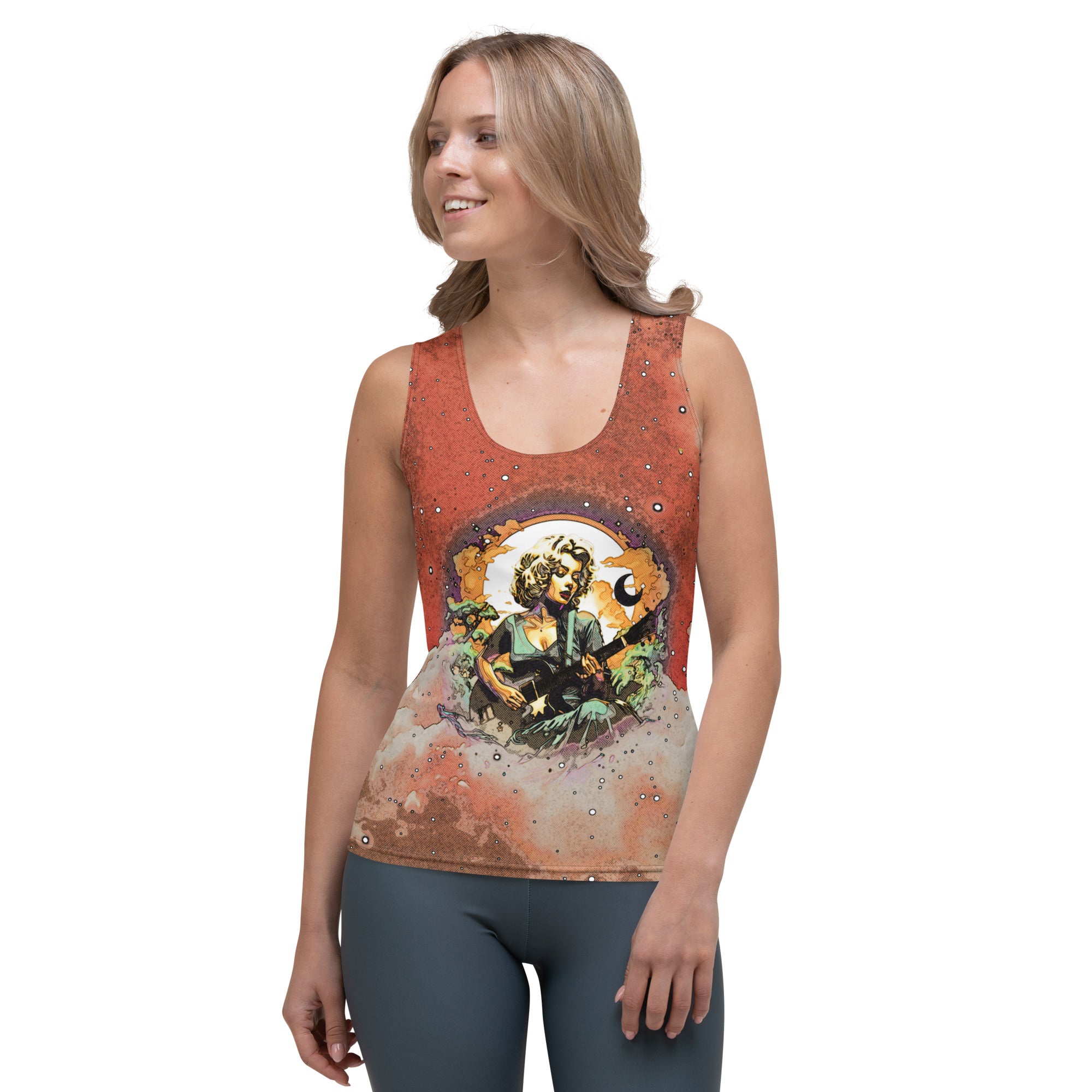 Crescendo Celtic Charms Sublimation Cut & Sew Tank Top