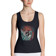 Harmonic Hues All-Over Women's Tank Top