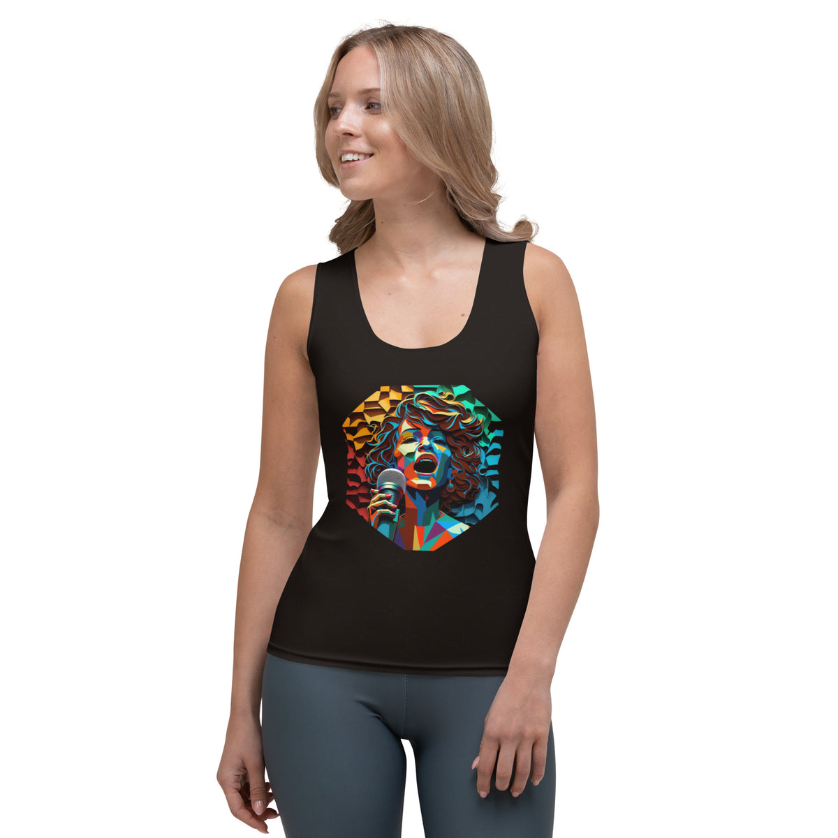 Electric Elegance Women's Tank Top