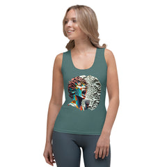 Classical Charm All-Over Print Women's Tank Top