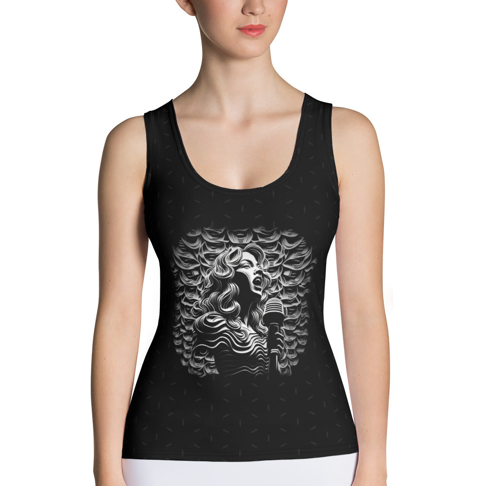 Vintage Vinyl Women's Tank Top