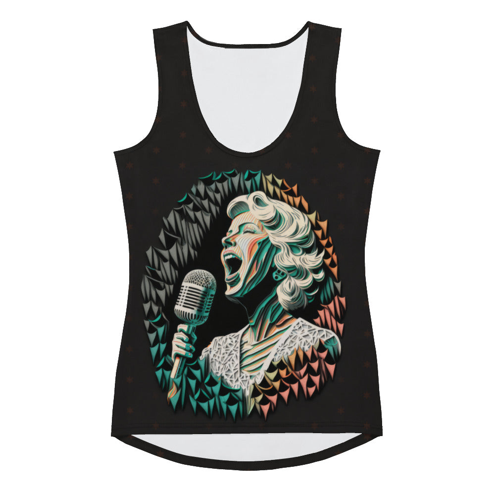 Folklore Fabric Women's Tank Top