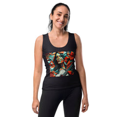 Epochal Elegance All-Over Print Women's Tank Top