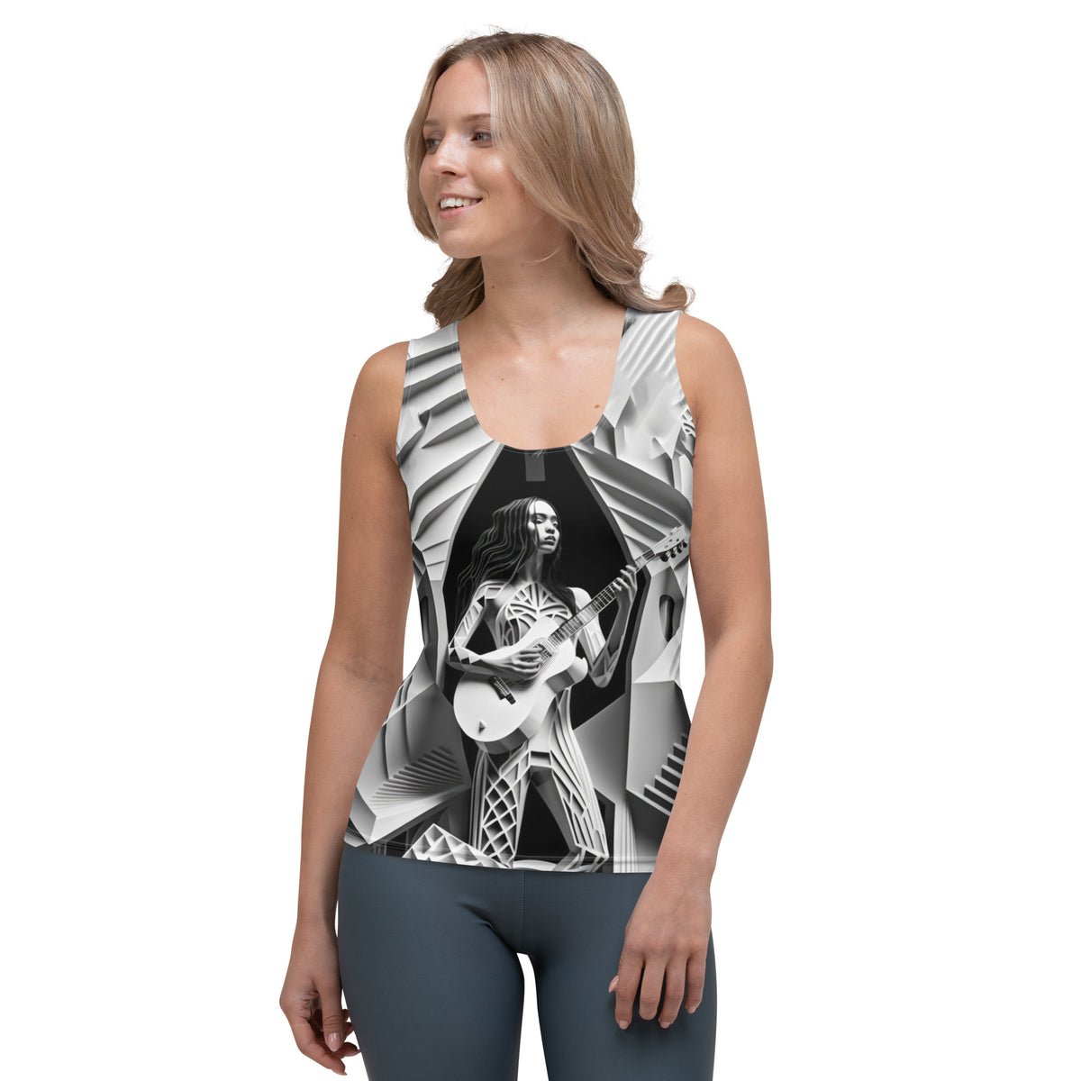 Pictorial Pioneers All-Over Print Women's Tank Top