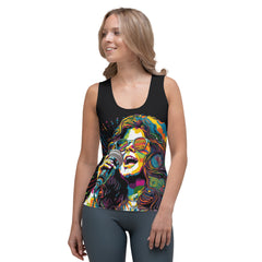 Melodic Symphony All-Over Print Women's Tank Top