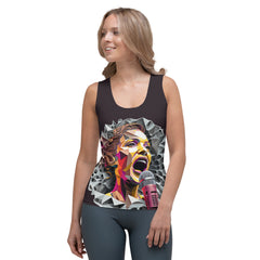 Singing Sensation All-Over Print Women's Tank Top