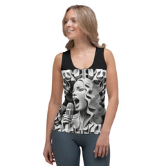 Artistic Aria All-Over Print Women's Tank Top