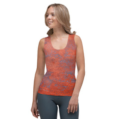 Vintage Patina Rustic Texture Women's Tank Top