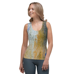 Mountain Explorer Rustic Texture Tank Top