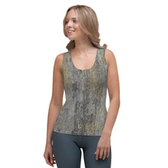 Liquid Silver Tank Top