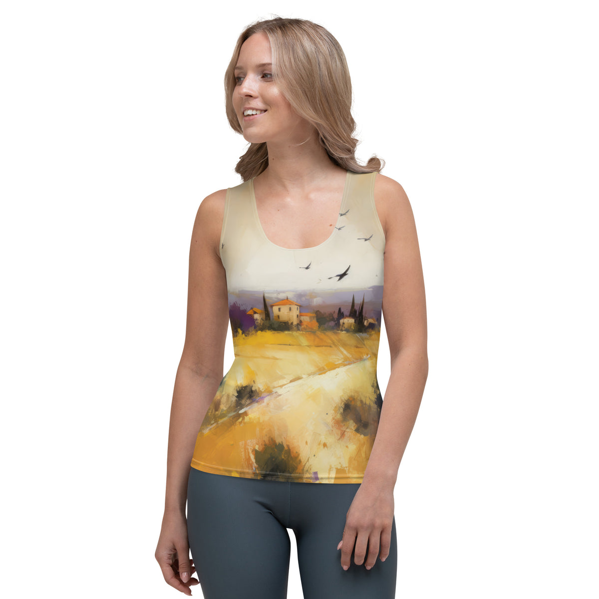 Coastal Sunset Escape All-Over Print Women's Tank Top