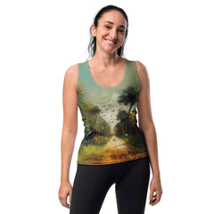 Urban Jungle Exploration All-Over Print Women's Tank Top