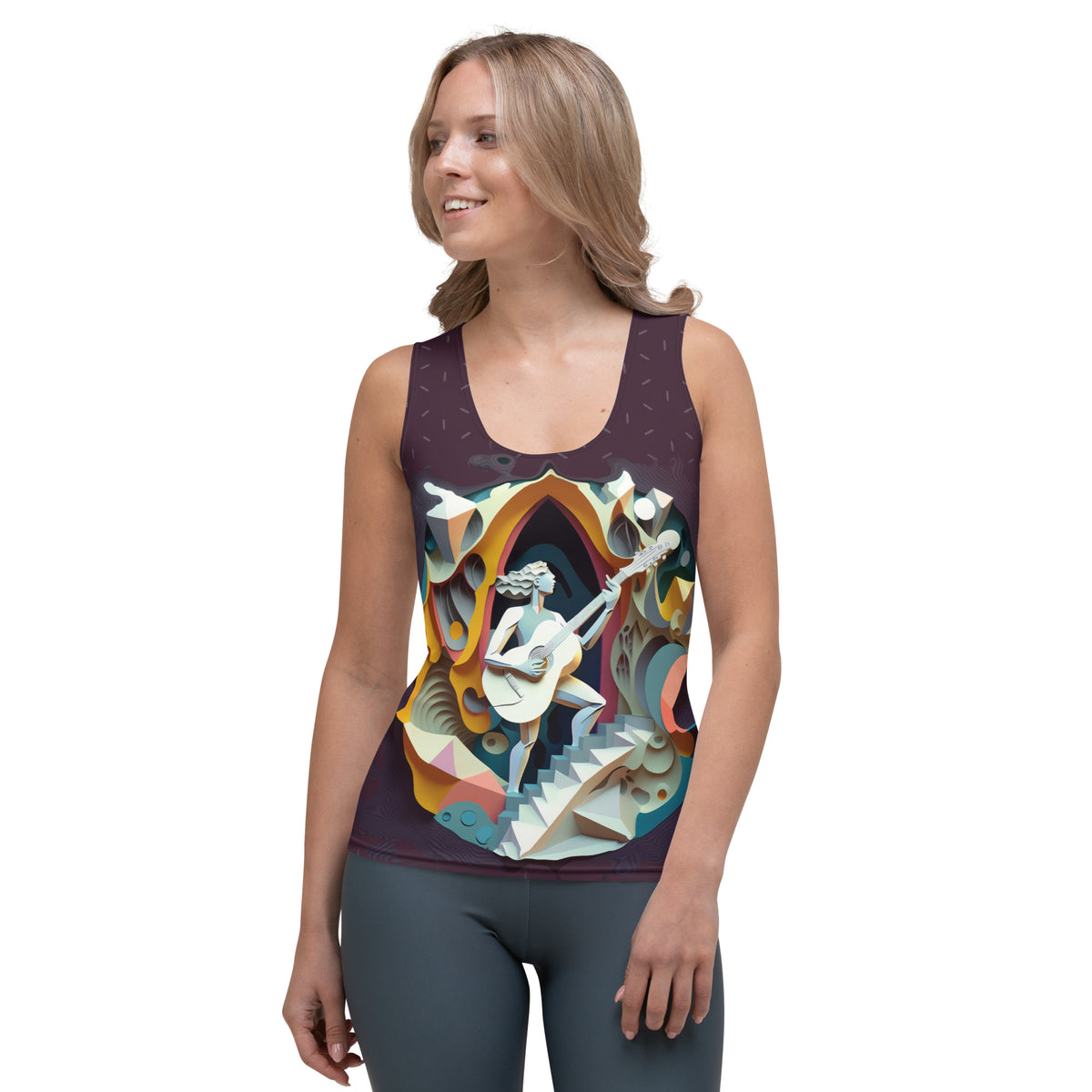 The Greatest Swimmer All-Over Print Women's Tank Top