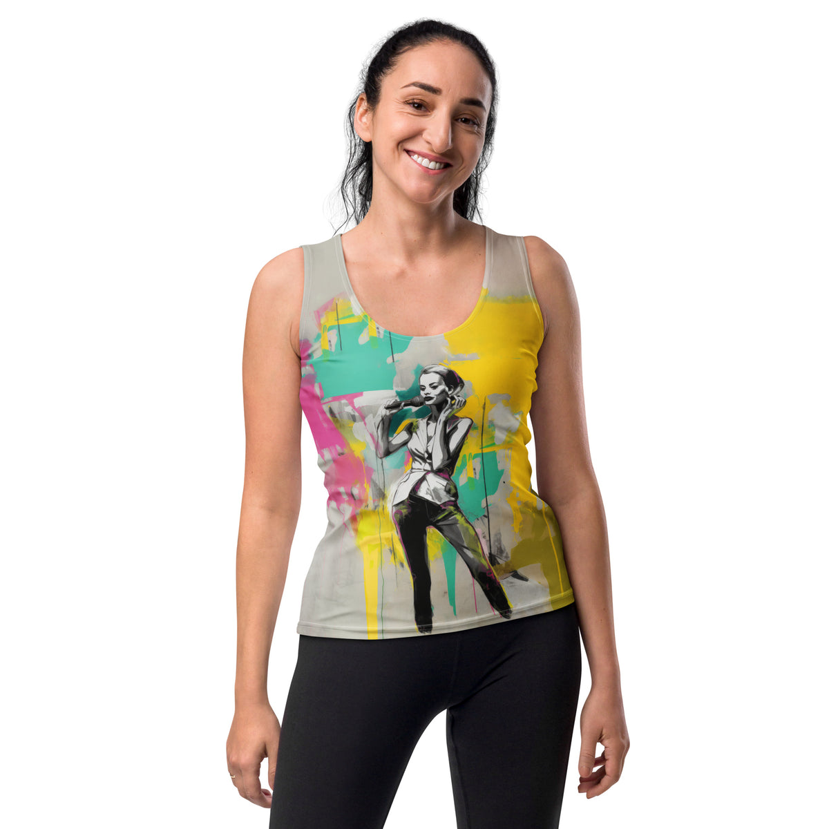 Abstract Dreamscape All-Over Print Women's Tank Top