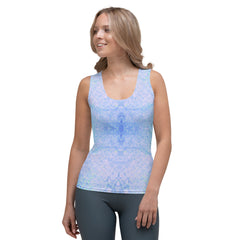 Silk Serenity Texture Women's Tank Top